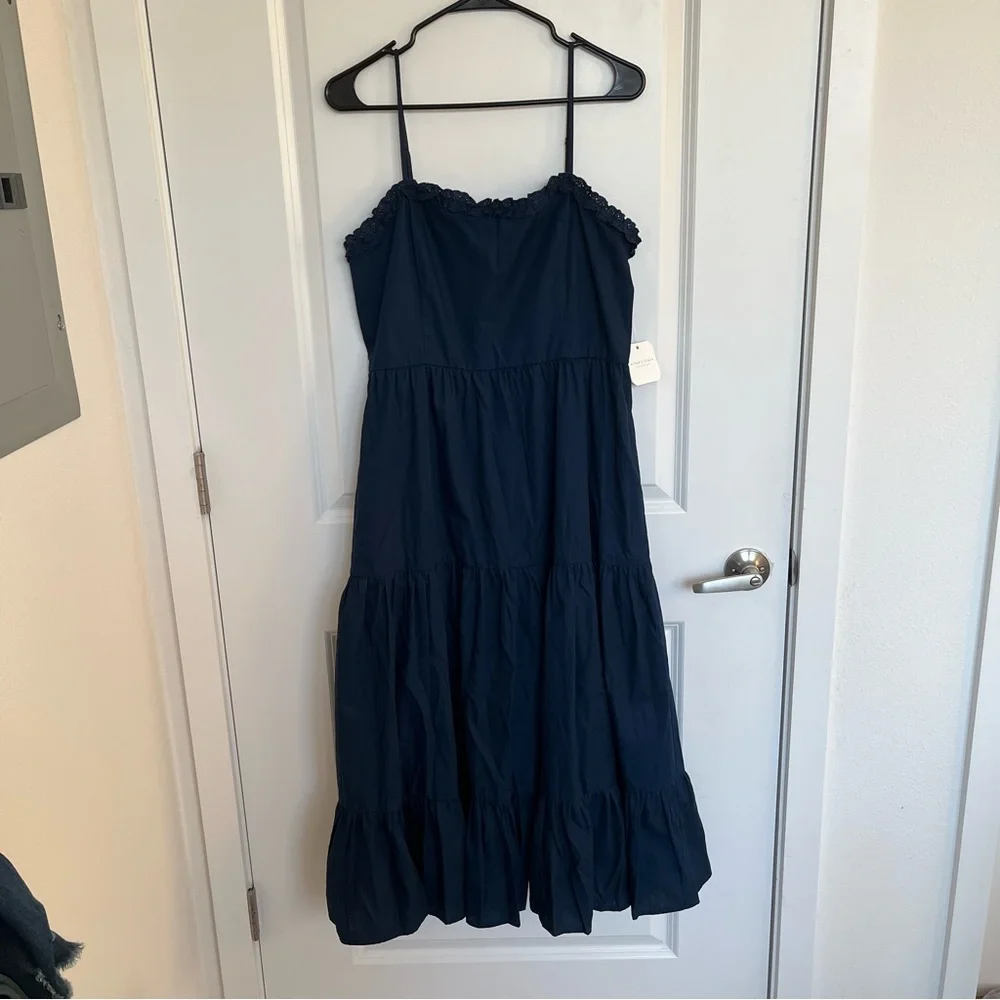 NEW Altar’d State Navy Blue Maxi Dress Size XL Available NWT - Picture 6 of 9